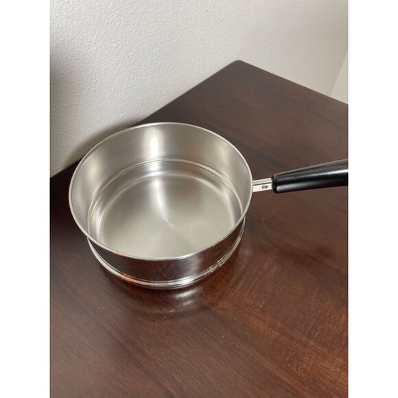 Vintage Revere Ware Stainless Steel Double Boiler Insert - 2-3 Quart Fit - Picture 3 of 6